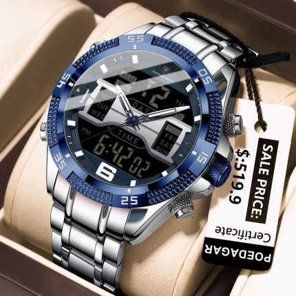 Poedagar 103 For Men – Silver Green code-102