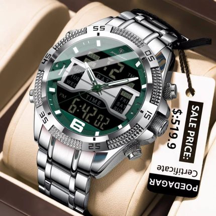 Poedagar 103 For Men – Silver Green code-100